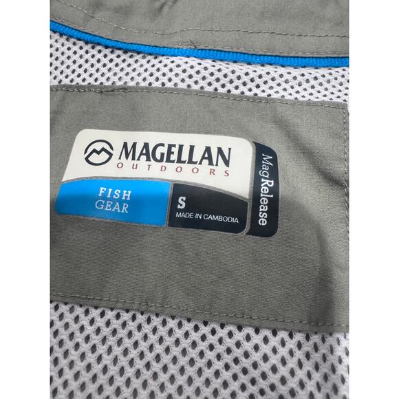 Magellan Long sleeve Fish Gear Mag Release shirt sizeS - Picture 2 of 5
